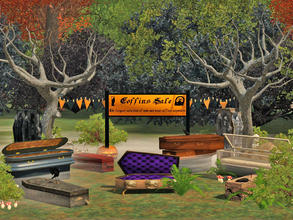 Sims 3 — Coffins Sale by Wimmie — 