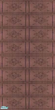Sims 2 — Wall - Burnt Umber by Sheera — Part of my Wood Walls and Floors Set, Hope you'll like it. Enjoy!