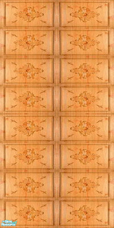 Sims 2 — Wall - Tangerine by Sheera — Part of my Wood Walls and Floors Set, Hope you'll like it. Enjoy!