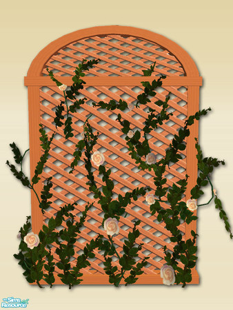 Sims 2 — Vista Patio Set - Patio Trellis by Shakeshaft — Let your Sims while away the summer days with this patio set, in
