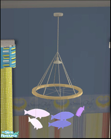 Sims 2 — Nanu Baby room - Whalemobile by Elize-37sims — Blue Mobile