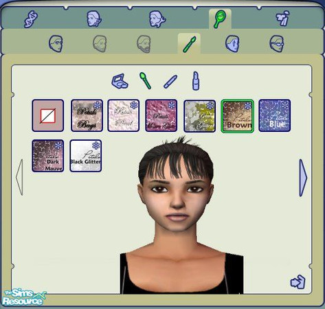 Sims 2 — Brown by kollens — Two Tone Brown