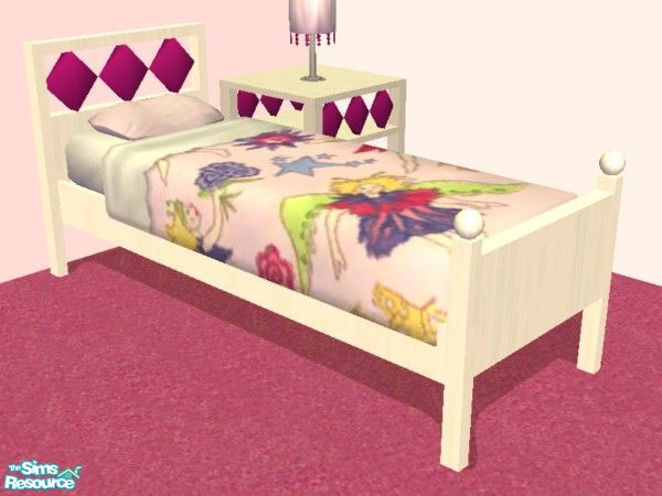 Sims 2 — Royal Jewels - Pink Sapphire - Bed by EarthGoddess54 — *Updated GUIDS: 16/09/2007* Part of the Royal Jewels