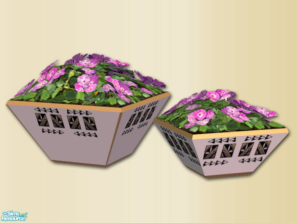 Sims 2 — Vista Patio Set - Patio Baskets by Shakeshaft — Let your Sims while away the summer days with this patio set, in