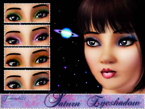 Sims 3 — Saturn eyeshadow by gominola222 — Beautiful and magnetic eyeshadow for your sims Fits with all eye and