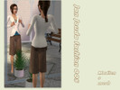 Sims 2 — Knit wrap cardigan & capris by L-75_sims — Wonderful clothes for your sims.