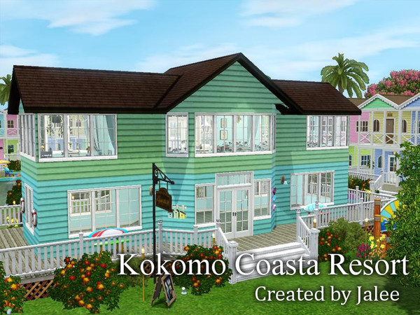 Sims 3 — Kokomo Coasta Resort by JaleeMaggie — Kokomo Coasta Resort Created By: Jalee Secluded Coastal relaxation.