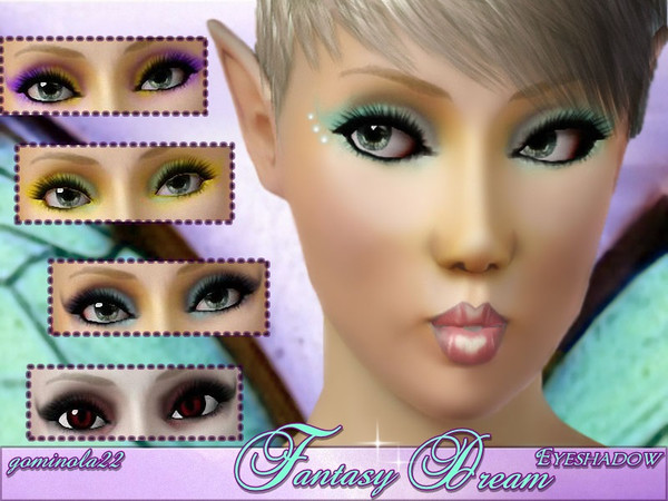 Sims 3 — Fantasy Dream Eyeshadow  by gominola222 — Fantasy eyeshadow for your sims With launcher and CAS Thumbnail Hand