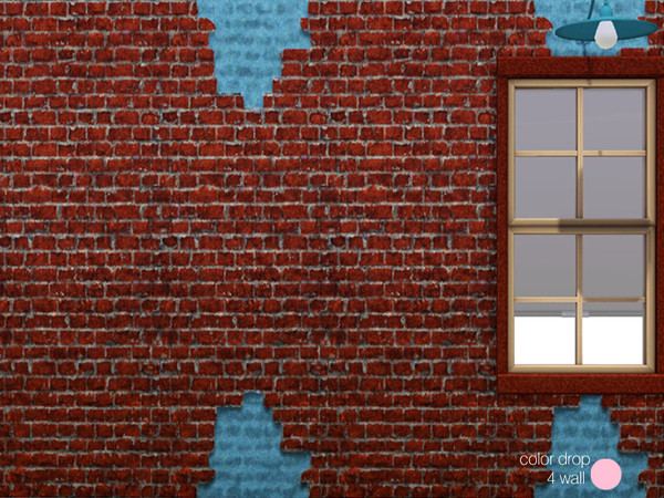 Sims 3 — Color Drop 4 Wall by DOT — Color Drop 4 Wall by DOT of The Sims Resource