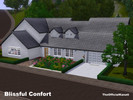 Sims 3 — Blissful Confort by TheOfficialKanati2 — This home features 3 bedrooms, and 3 bathrooms. Home is barely