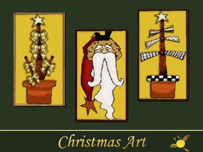 Sims 3 — evi Christmas Art by evi — Paintings with Christmas themes