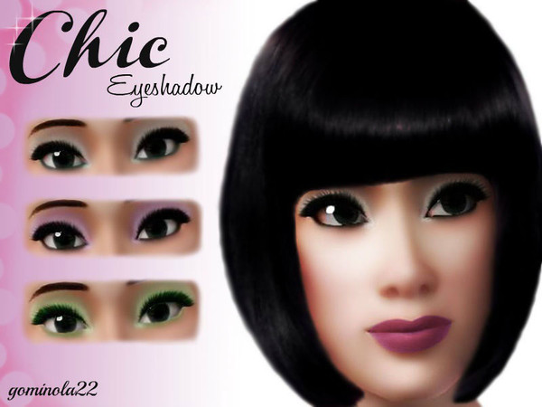 Sims 3 — Chic Eyeshadow by gominola222 — Beautiful and chic eyeshadow for your sims With launcher and CAS Thumbnail Hand