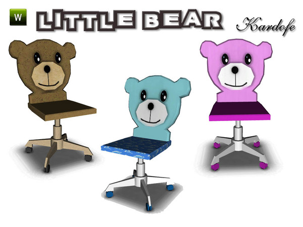 Sims 3 — kar_Chair Office_ little bear by kardofe — Chair office by kardofe