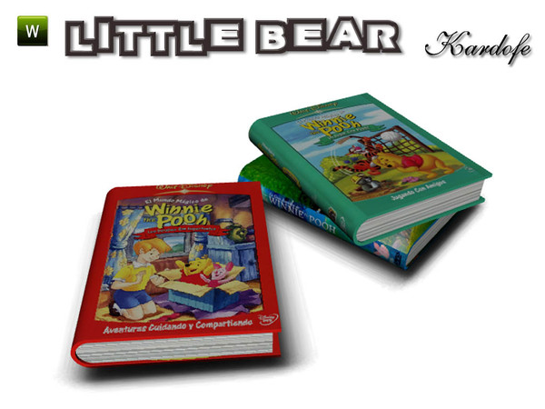 Sims 3 — kar_Fairytale books_little bear by kardofe — Fairytale books by kardofe
