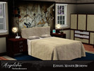 Sims 3 — Ezekiel Master Bedroom by Angelistra — This is a comfortable contemporary bedroom - warm and cozy, featuring