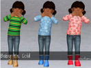 Sims 3 — pf_Baby_It's_Cold by sinsofsims2 — A simple sweater with skinny jeans. Recolorable areas are the sweater, the