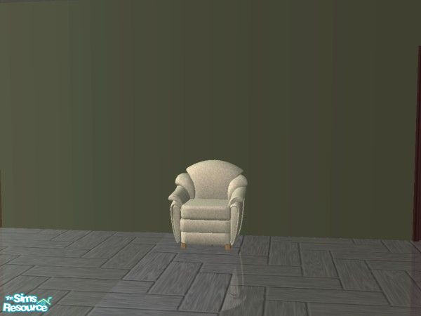 Sims 2 — Prestige Living- Mesh set - Armchair by MysticVelvet — This is the Mesh, you will need this for all recolors to