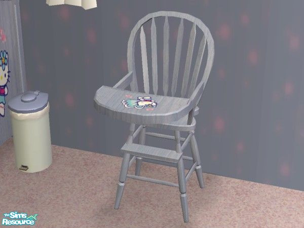 Sims 2 — Blue Hello Kitty Nursery - High Chair by lym — Part of my Hello Kitty Nursery Set. Don't forget to download the