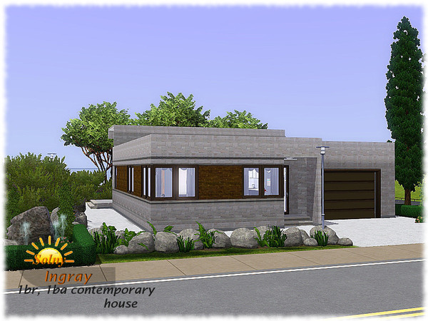 Sims 3 — Ingray by Solny — I'm so like new opportunity, which allows to have more than one house for sim-family. And I