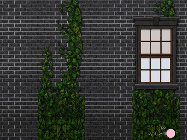 Sims 3 — Ivy 16 Wall by DOT — Ivy 16 Wall by DOT of The Sims Resource