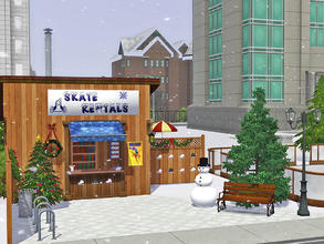 Sims 3 — Ice Rink Park by Wimmie — 