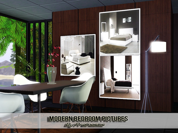 Sims 3 — Modern Bedroom Pictures by Pralinesims — By Pralinesims