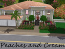 Sims 3 — Peaches and Cream by slsaul — Spanish style villa with double garage and swimming pool. This home has open plan