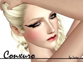 Sims 3 — Conxuro by LuxySims3 — Eyeliner with a original design.