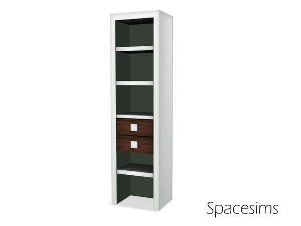 Sims 3 — Azul nursery - Shelf by spacesims — A stylish modern and a high shelf. It is a perfect space saver thanks to its