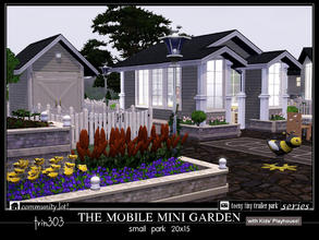 Sims 3 — Mobile Mini Garden by trin3032 — A community garden for all your trailer park needs! The Mobile Mini Garden is a