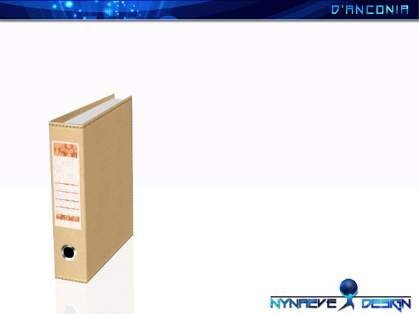 Sims 3 — dAnconia Ring Binder - Vertical by NynaeveDesign — Part of *dAnconia Home Office* set. by NynaeveDesign