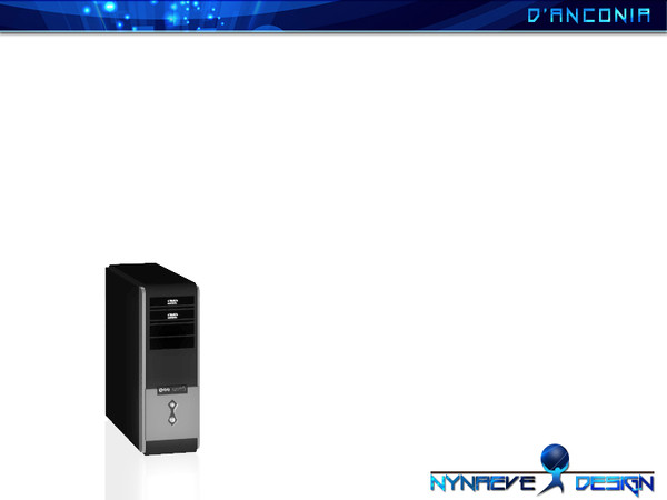 Sims 3 — dAnconia Computer Case by NynaeveDesign — Part of *dAnconia Home Office* set. by NynaeveDesign