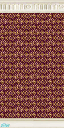 Sims 2 — Damask Partern Purple by TheMistress666 — Continuing my series of Rich patterns and deep coloured Damask Walls