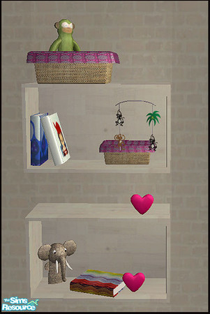 Sims 2 — Sweet - bookcase by steffor — 