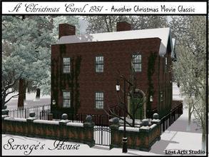 Sims 3 — Scrooge's House by lostarts — Ebenezer Scrooge lived in an old, dreary house which was once owned by his