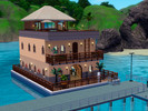 Sims 3 — Villa Odisea by Julianm29192 — (Redesign) This beautiful and confortable floating house has a perfect enviroment