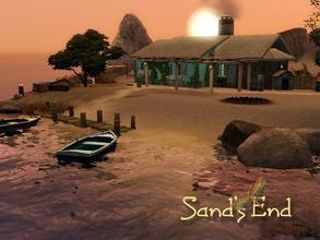 Sims 3 — Sands End by fredbrenny — Sands End is a small beach lot or fisherman's hut if you'd prefer. It oozes romance,