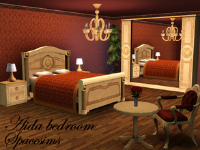 Sims 3 — Aida bedroom by spacesims — If your Sims are searching for a new bedroom but aren't too fond of modern, then