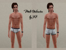 Sims 3 — Male Underwear set by jet_femme2 — All stripes are not recolorable, but you can change other area