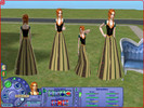 Sims 2 — Anna\'s Coronation Dress (Disney\'s Frozen) by EviLBC — This dress is my remake of Anna\'s coronation dress in