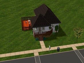 Sims 2 — 6 Sim Lane by Jeaujeau2 — 6 Sim Lane is my re-creation of one of the original classic small houses as seen in