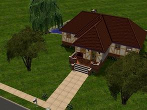 Sims 2 — 10 Sim Lane by Jeaujeau2 — 10 Sim Lane is my re-creation of one the original classic small houses as seen in the