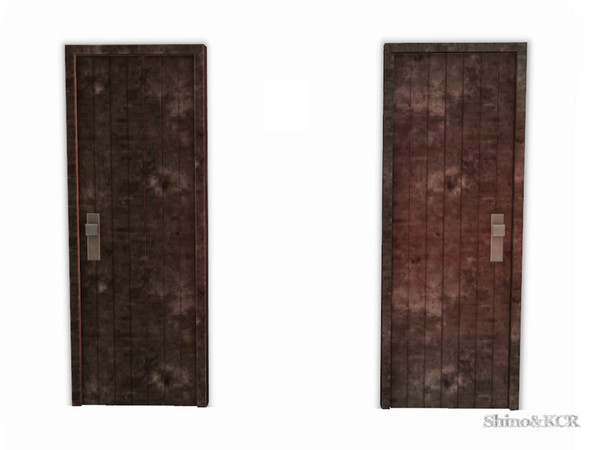 Sims 3 — Loft Builtset Part 1 - Single Door by ShinoKCR — 