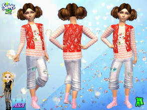 Sims 2 — ASA_Daily suit for the girl by Gribko_Sveta — Daily suit for the girl