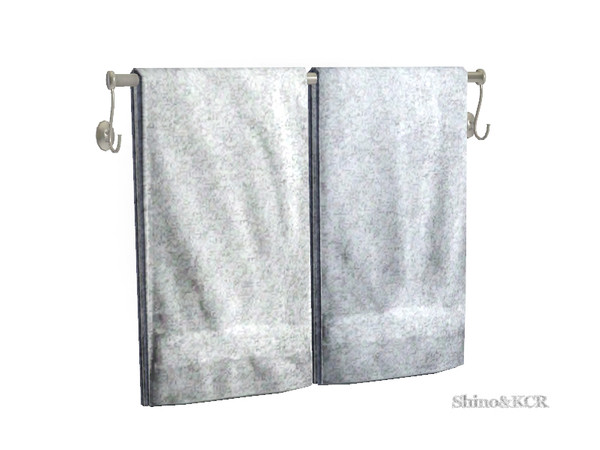 Sims 3 — Classic Bathroom - Towel Bar by ShinoKCR — 