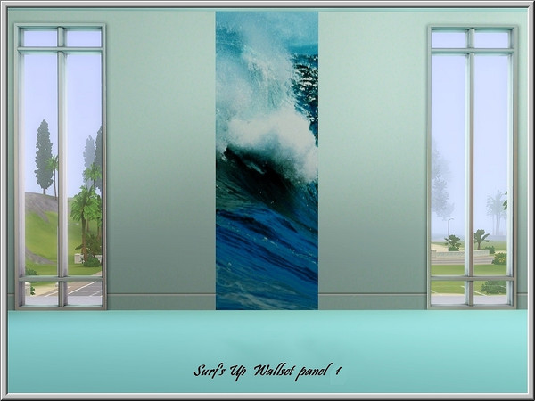 Sims 3 — Surf's Up 1_marcorse by marcorse — Surf's Up Wallset, part 1 of 4.
