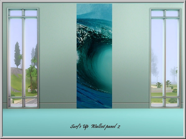 Sims 3 — Surf's Up 2_marcorse by marcorse — Surf's Up Wallset, part 2 of 4.