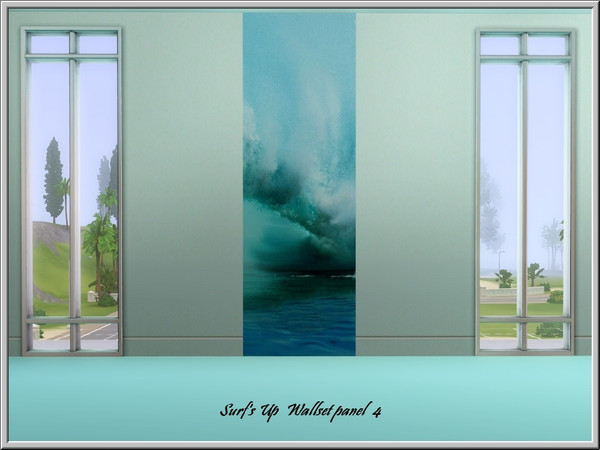 Sims 3 — Surf's Up 4_marcorse by marcorse — Surf's Up Wallset, part 4 of 4.