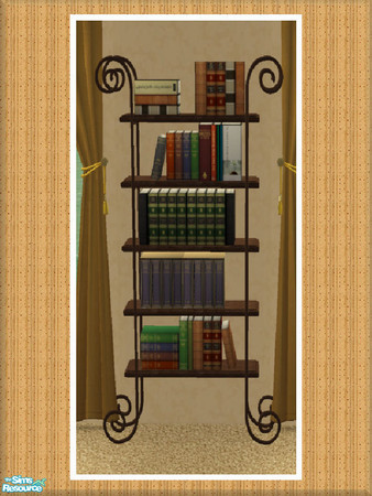 Sims 2 — TC72 Natural Living Bookcase by jlk2400 — Part of my TC72 Natural Living Set.