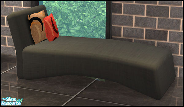 Sims 2 — Myre Living Room - Chaise by sim_man123 — New chaise mesh, part of my Myre Living room.